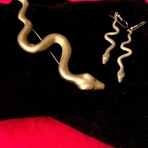 Vintage silver snake 🐍 set